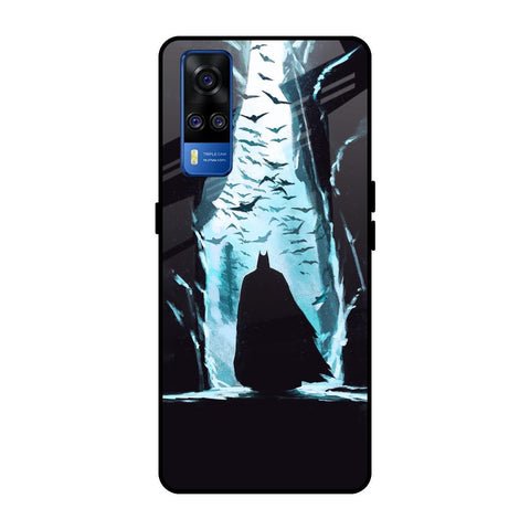 Dark Man In Cave Vivo Y51 2020 Glass Back Cover Online