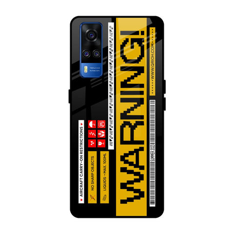 Aircraft Warning Vivo Y51 2020 Glass Back Cover Online