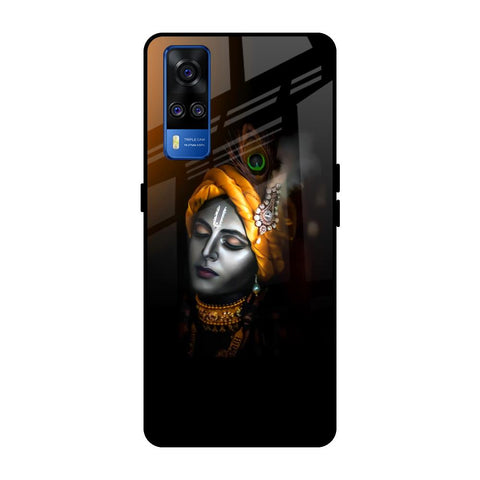 Ombre Krishna Vivo Y51 2020 Glass Back Cover Online