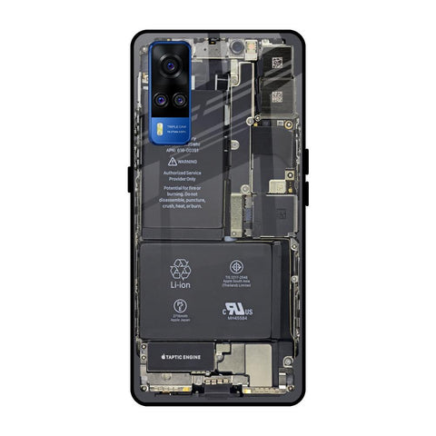 Skeleton Inside Vivo Y51 2020 Glass Back Cover Online