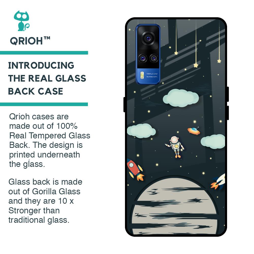 Astronaut Dream Glass Case For Vivo Y51 2020