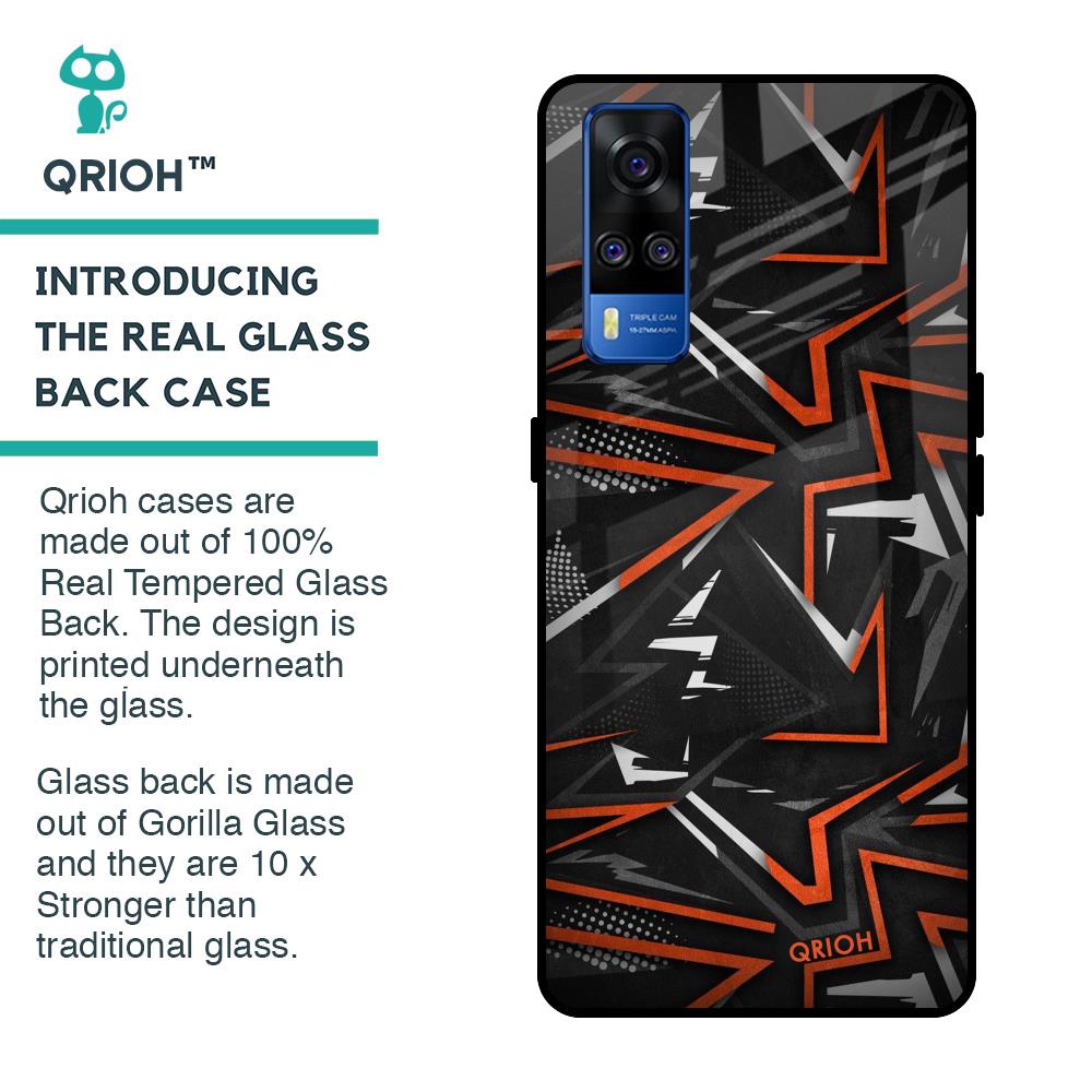 Vector Art Glass Case for Vivo Y51 2020