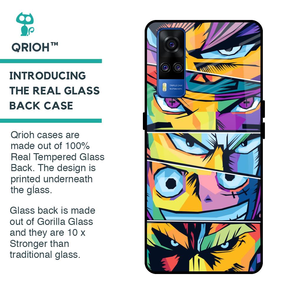 Anime Legends Glass Case for Vivo Y51 2020