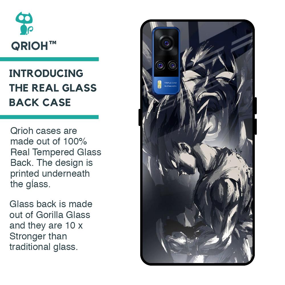 Sketch Art DB Glass Case for Vivo Y51 2020