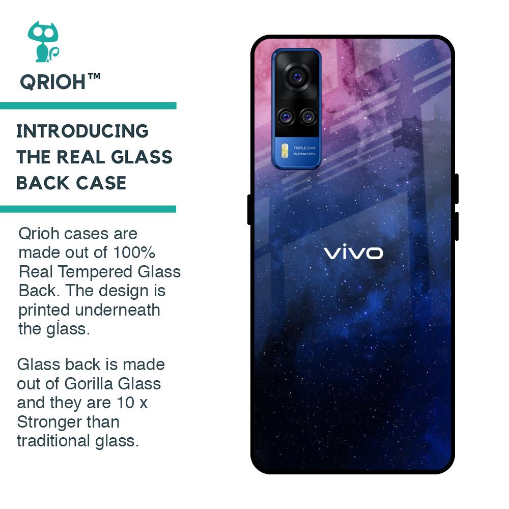 Dreamzone Glass Case For Vivo Y51 2020