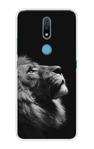 Lion Looking to Sky Nokia 2.4 Back Cover
