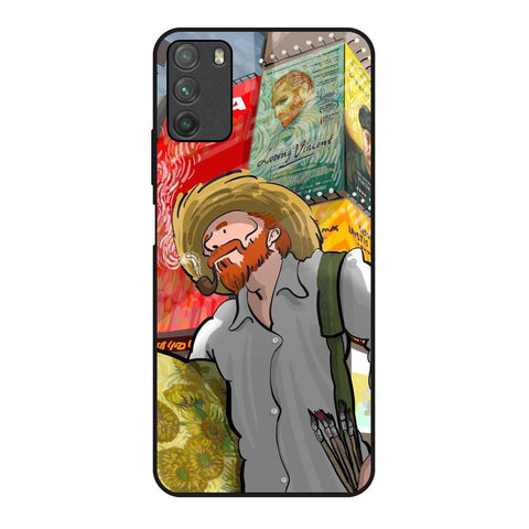 Loving Vincent Poco M3 Glass Back Cover Online