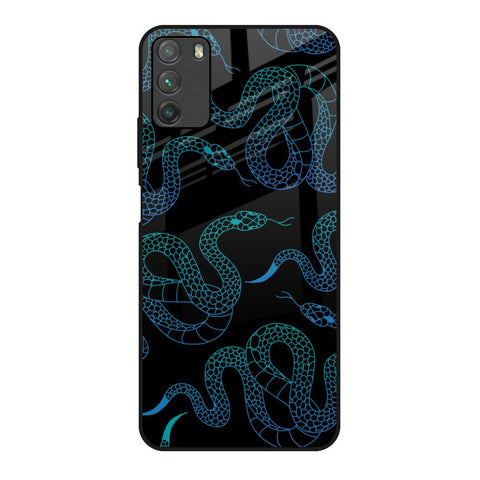 Serpentine Poco M3 Glass Back Cover Online