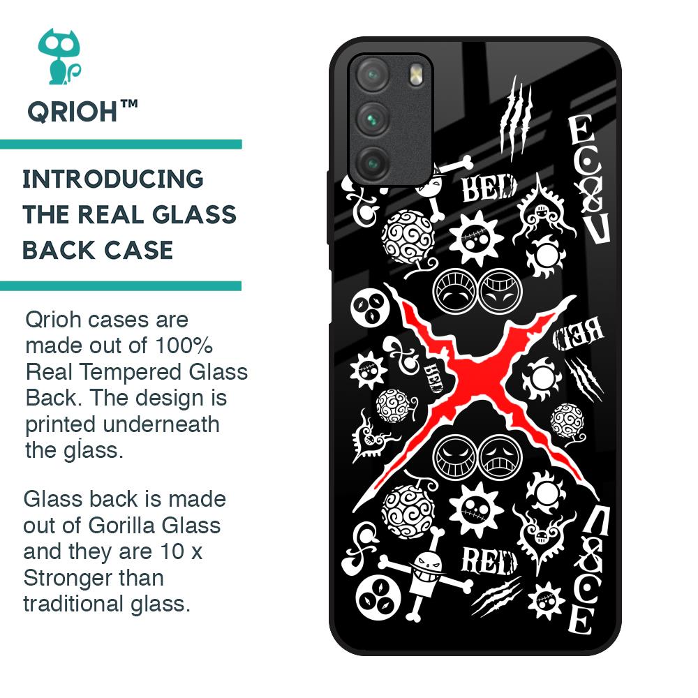 Red Zone Glass Case for Poco M3