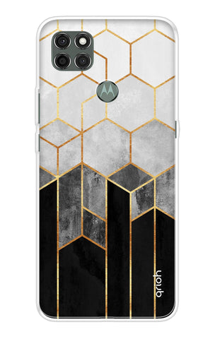 Hexagonal Pattern Motorola G9 Power Back Cover
