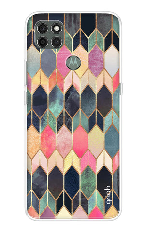 Shimmery Pattern Motorola G9 Power Back Cover