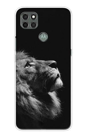 Lion Looking to Sky Motorola G9 Power Back Cover