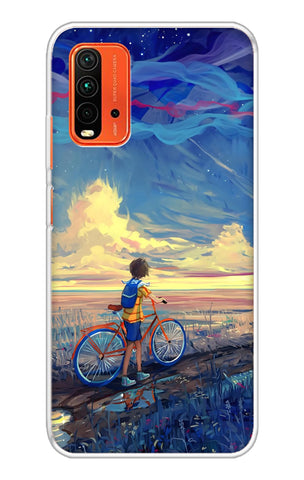 Riding Bicycle to Dreamland Redmi 9 Power Back Cover