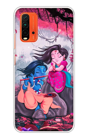 Radha Krishna Art Redmi 9 Power Back Cover