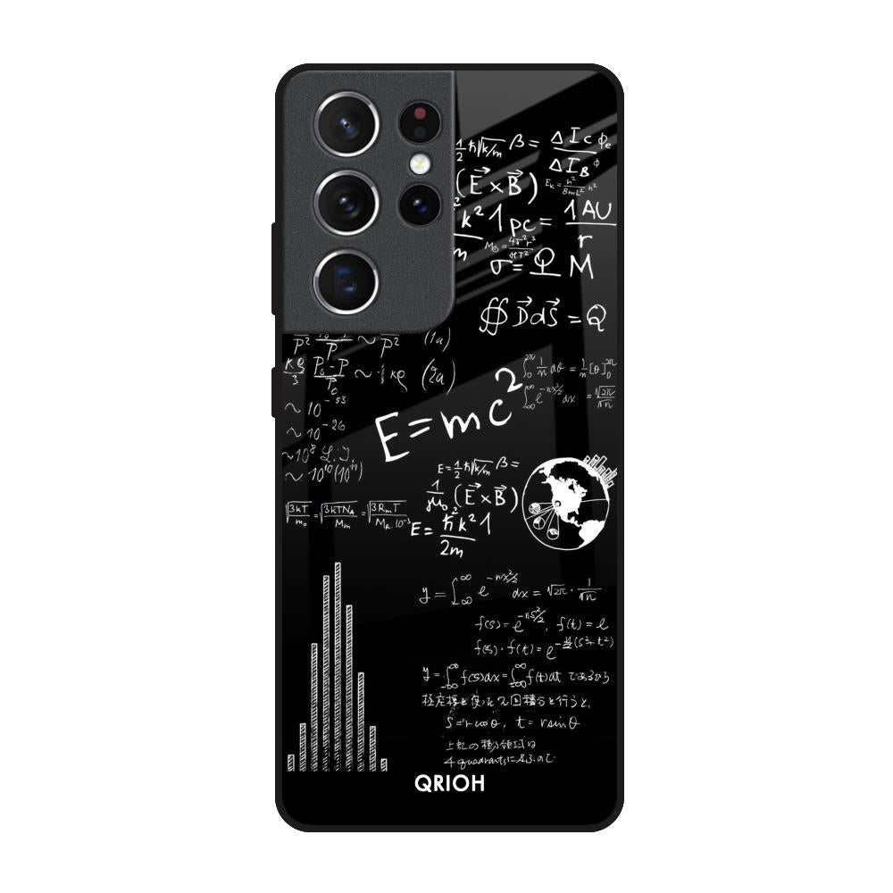 Funny Math Samsung Galaxy S21 Ultra Glass Back Cover Online