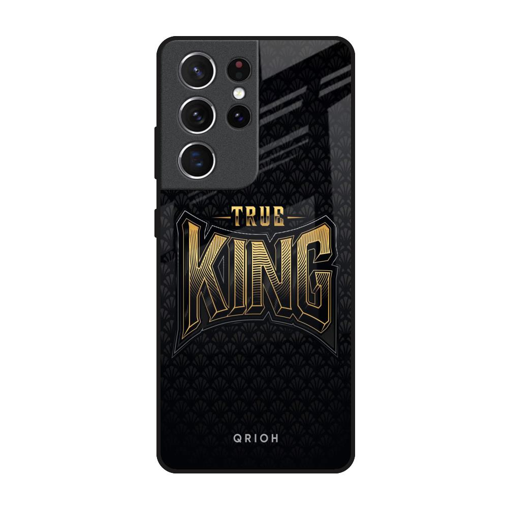 True King Samsung Galaxy S21 Ultra Glass Back Cover Online
