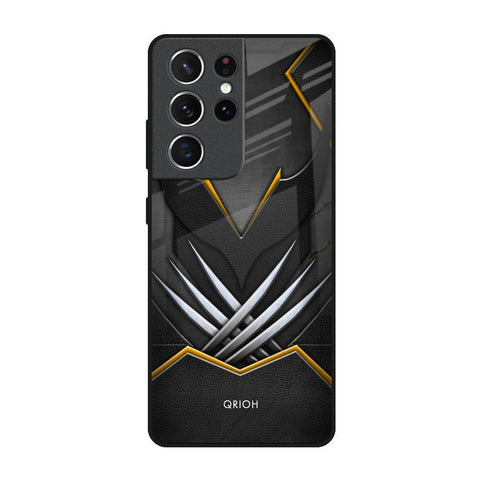 Black Warrior Samsung Galaxy S21 Ultra Glass Back Cover Online