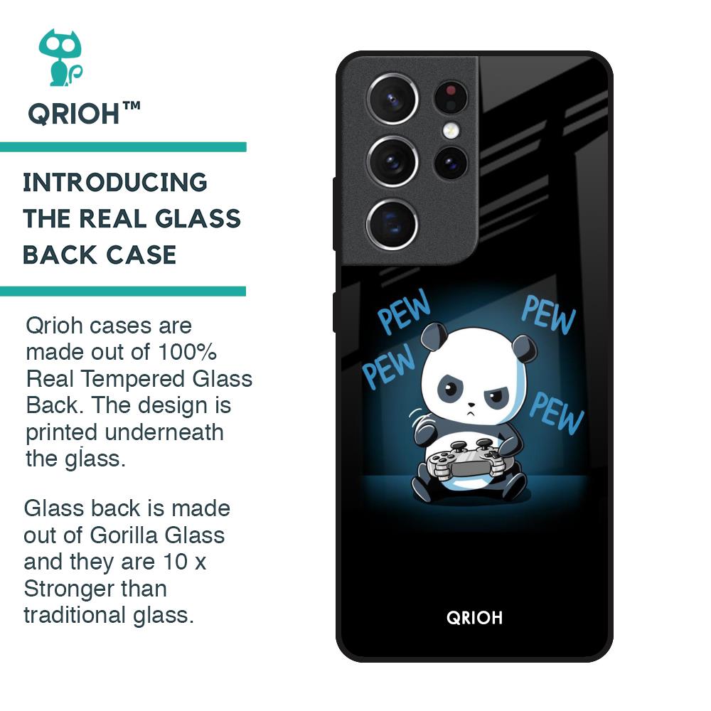 Pew Pew Glass Case for Samsung Galaxy S21 Ultra