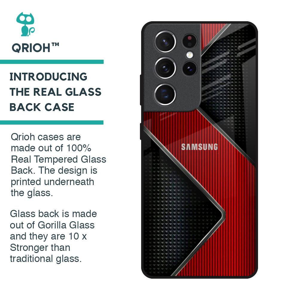 Art Of Strategic Glass Case For Samsung Galaxy S21 Ultra