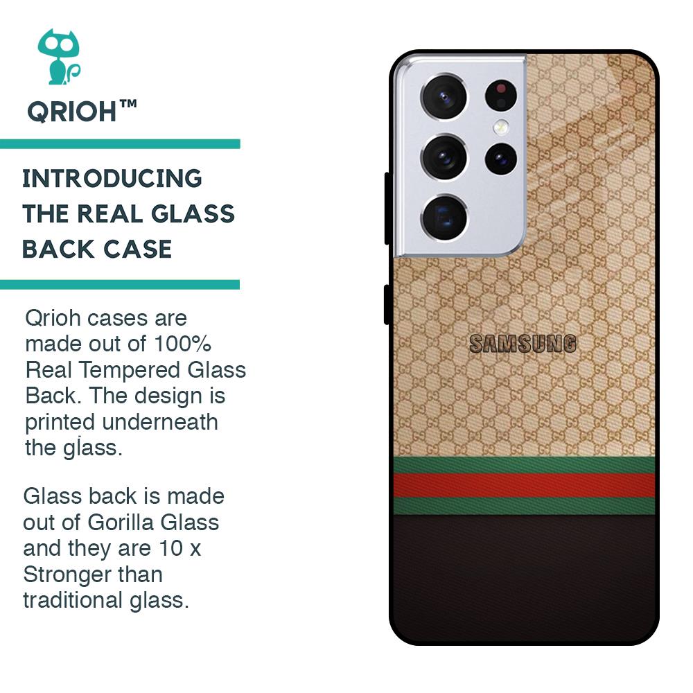High End Fashion Glass case for Samsung Galaxy S21 Ultra