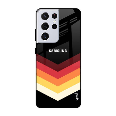 Abstract Arrow Pattern Samsung Galaxy S21 Ultra Glass Cases & Covers Online