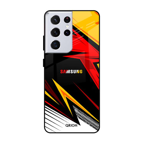 Race Jersey Pattern Samsung Galaxy S21 Ultra Glass Cases & Covers Online