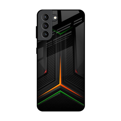 Modern Ultra Chevron Samsung Galaxy S21 Plus Glass Back Cover Online