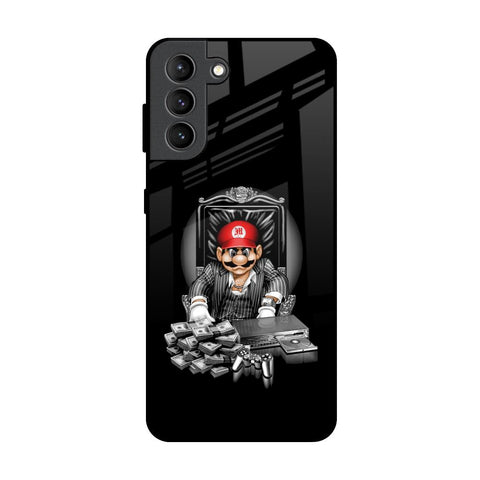 Dark Secret Samsung Galaxy S21 Plus Glass Back Cover Online