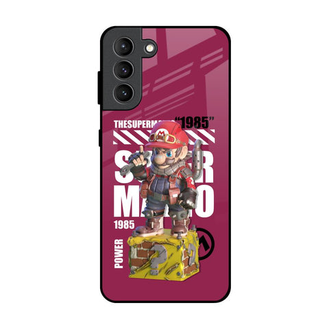 Gangster Hero Samsung Galaxy S21 Plus Glass Back Cover Online
