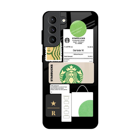 Coffee Latte Samsung Galaxy S21 Plus Glass Back Cover Online