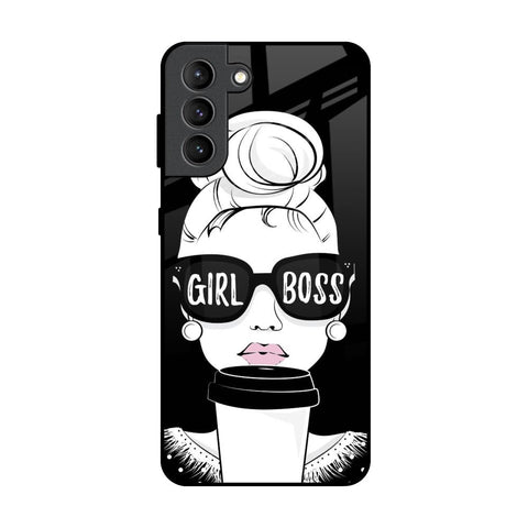 Girl Boss Samsung Galaxy S21 Plus Glass Back Cover Online