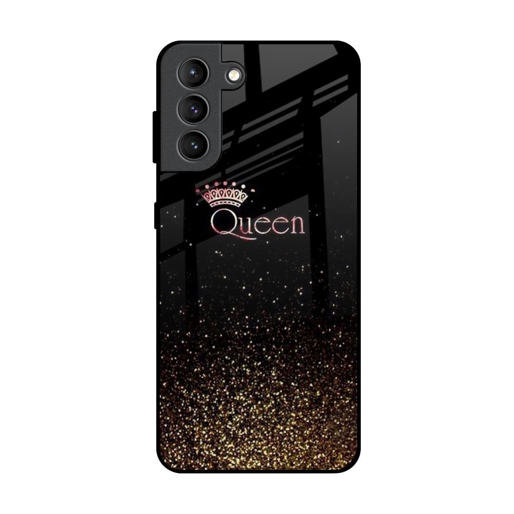 I Am The Queen Samsung Galaxy S21 Plus Glass Back Cover Online