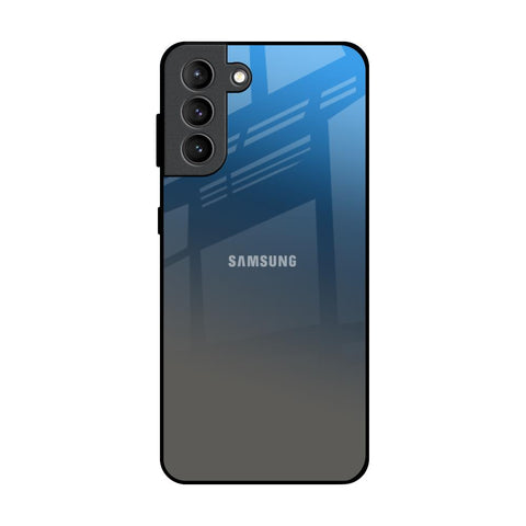 Blue Grey Ombre Samsung Galaxy S21 Plus Glass Back Cover Online