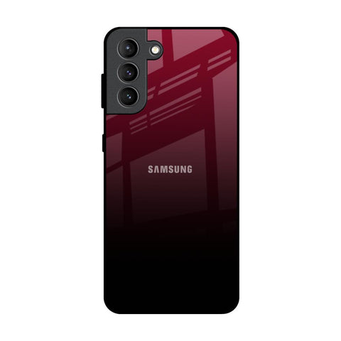Wine Red Samsung Galaxy S21 Plus Glass Back Cover Online
