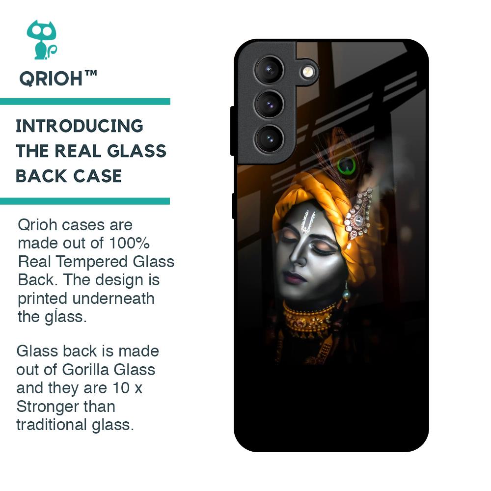 Ombre Krishna Glass Case for Samsung Galaxy S21 Plus