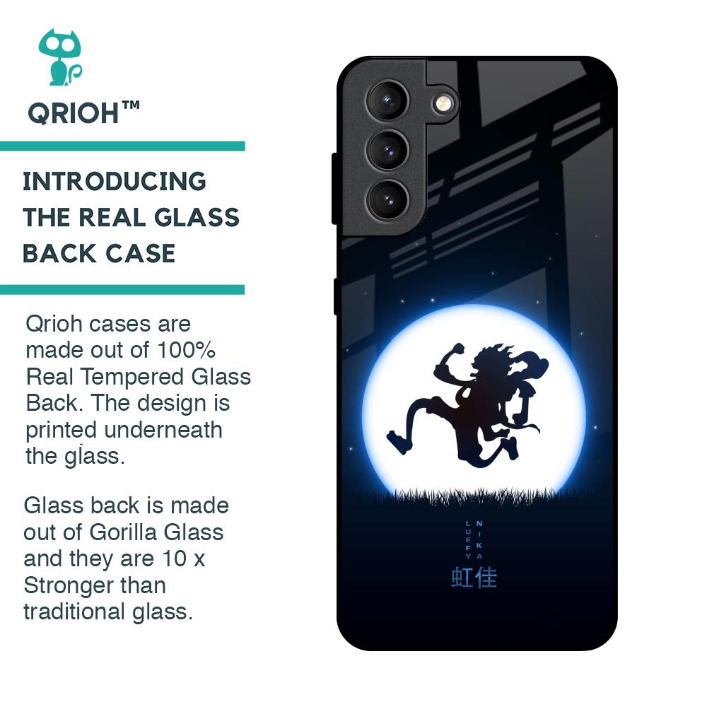 Luffy Nika Glass Case for Samsung Galaxy S21 Plus