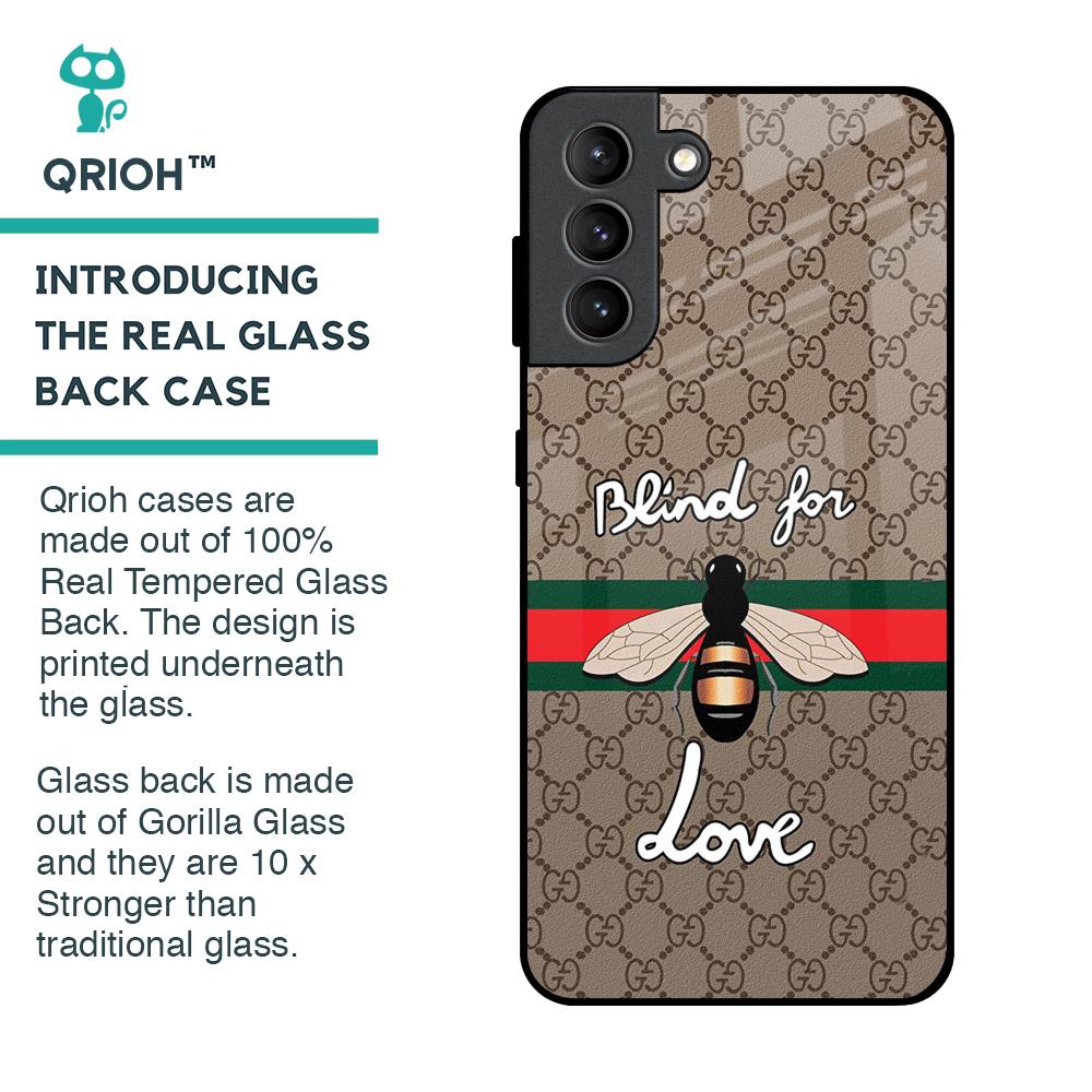 Blind For Love Glass Case for Samsung Galaxy S21 Plus