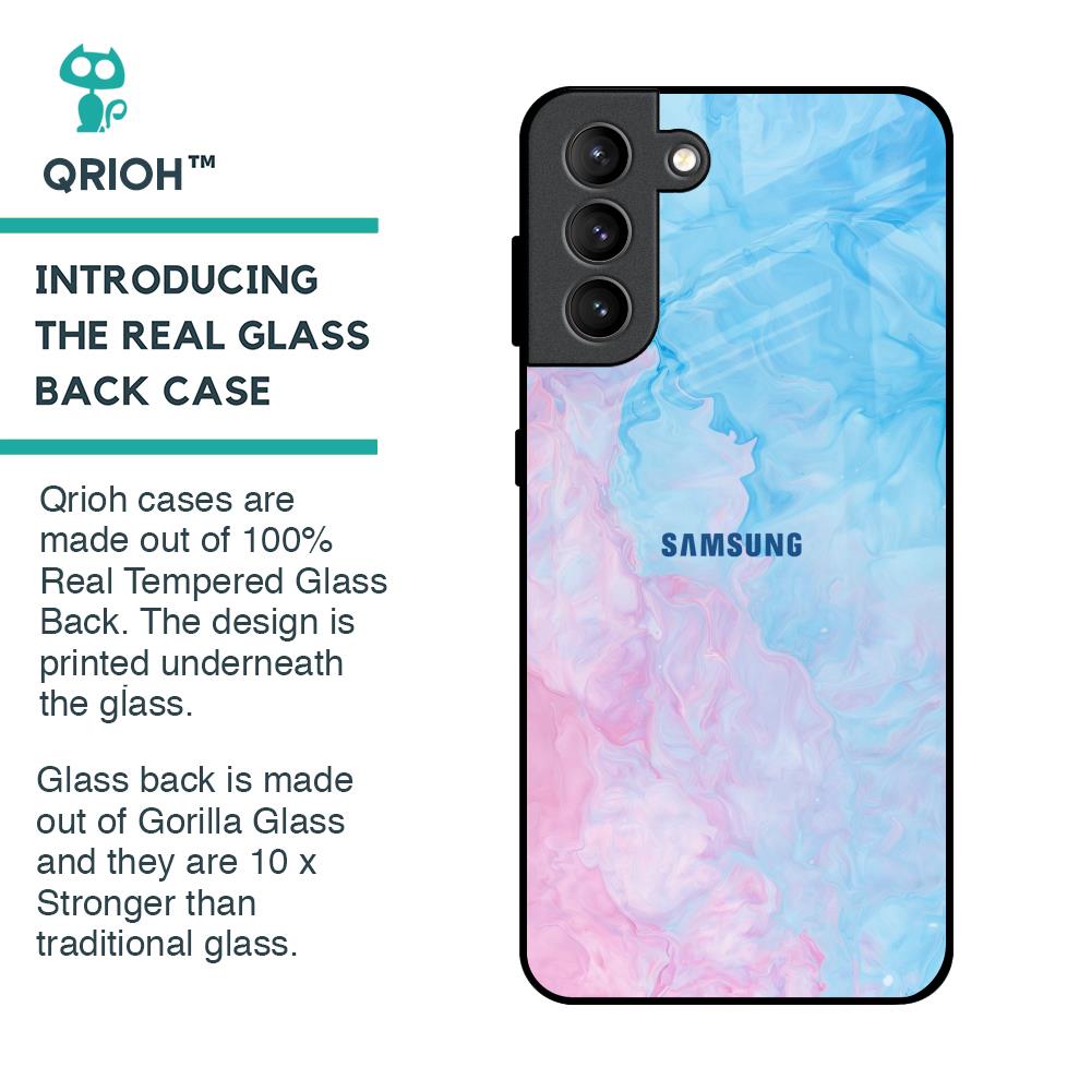 Mixed Watercolor Glass Case for Samsung Galaxy S21 Plus