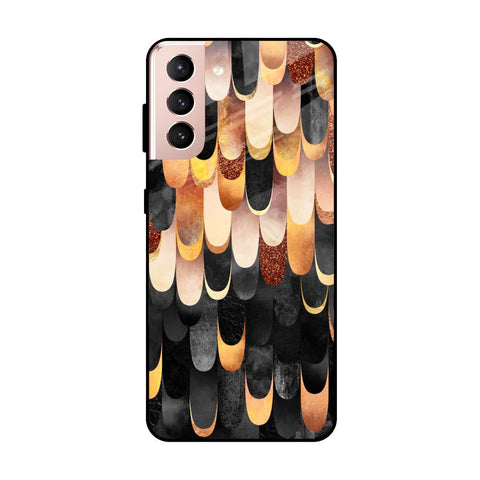 Bronze Abstract Samsung Galaxy S21 Plus Glass Cases & Covers Online