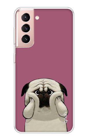 Chubby Dog Samsung Galaxy S21 Plus Back Cover