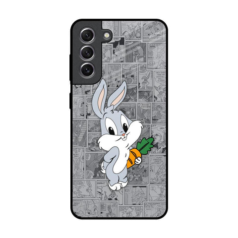 Cute Baby Bunny Samsung Galaxy S21 Glass Back Cover Online