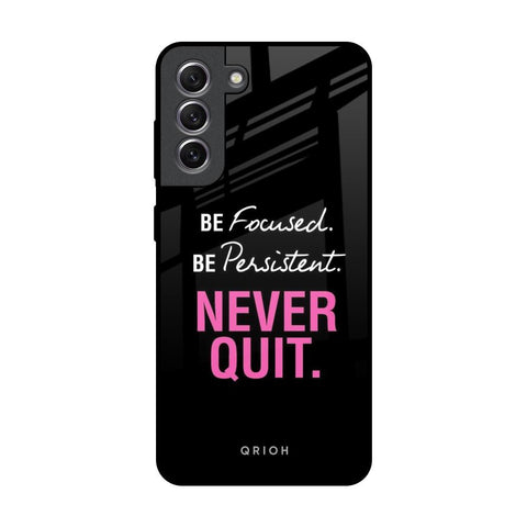 Be Focused Samsung Galaxy S21 Glass Back Cover Online