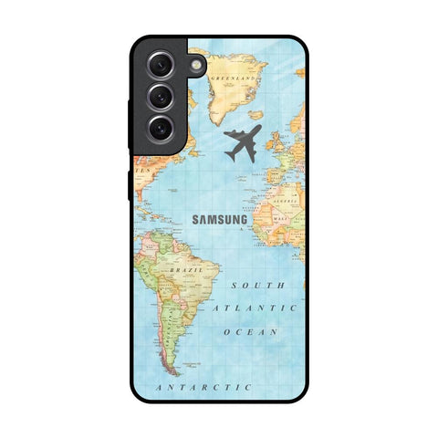 Fly Around The World Samsung Galaxy S21 Glass Back Cover Online