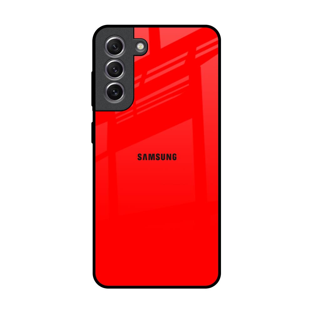 Blood Red Glass Case for Samsung Galaxy S21 - Main Image