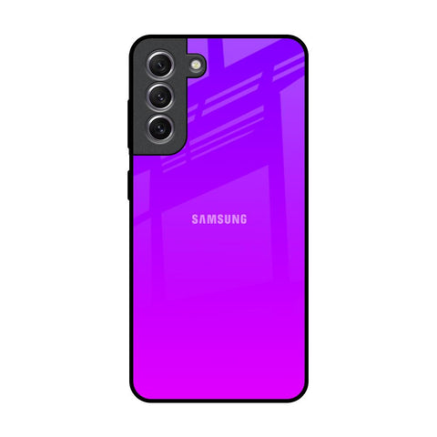 Purple Pink Samsung Galaxy S21 Glass Back Cover Online
