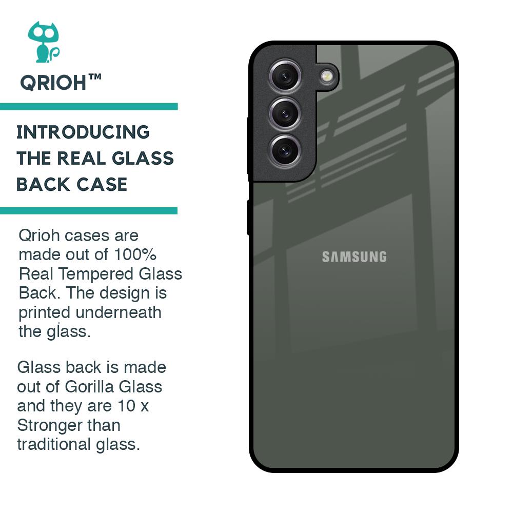 Charcoal Glass Case for Samsung Galaxy S21
