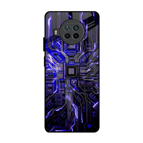 Techno Color Pattern Mi 10i 5G Glass Back Cover Online