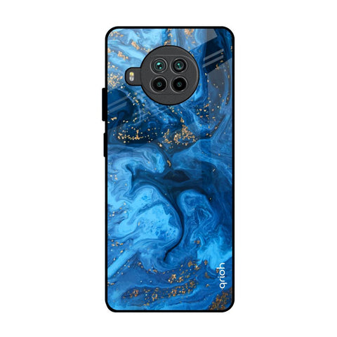 Gold Sprinkle Mi 10i 5G Glass Back Cover Online