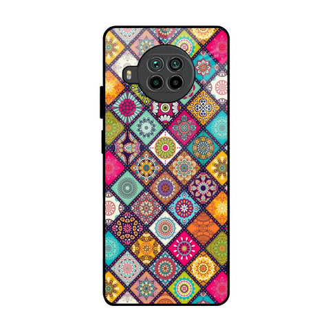 Multicolor Mandala Mi 10i 5G Glass Back Cover Online