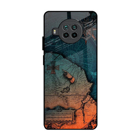 Geographical Map Mi 10i 5G Glass Back Cover Online